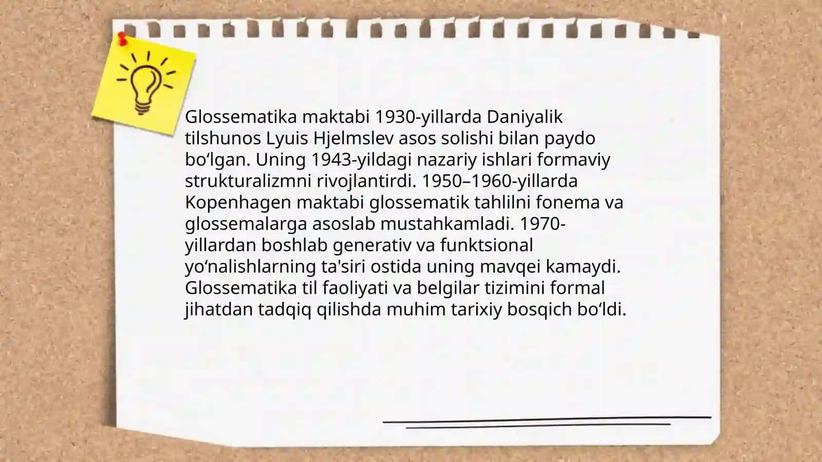 Glossematika maktabi talimoti 3