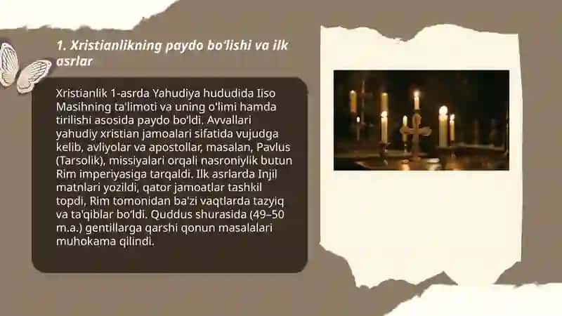 Xristianlik tarixi va ta’limoti 3