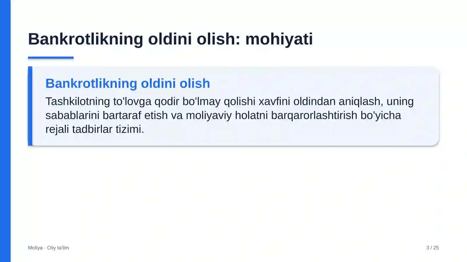 To'yxonalarda bankrotlikning oldini olish 3