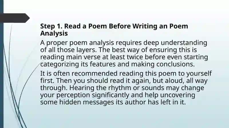 How to Analyze a Poem 3