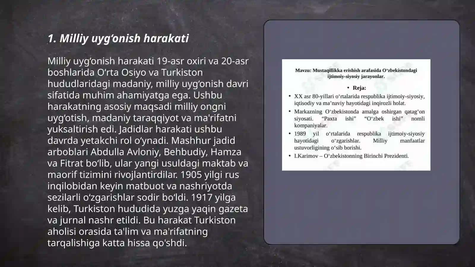Milliy uyg‘onish harakati 3