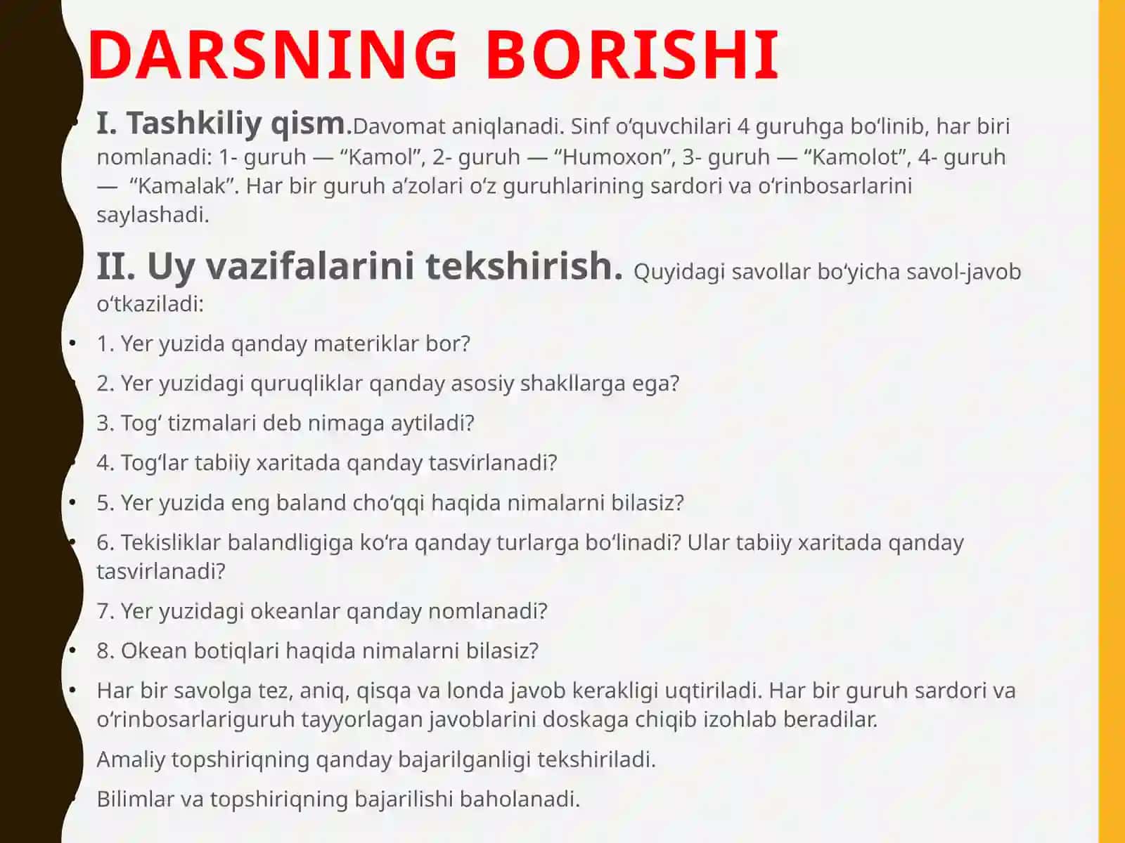 O‘ZBEKISTON RESPUBLIKASINING TABIIY XARITASI 3