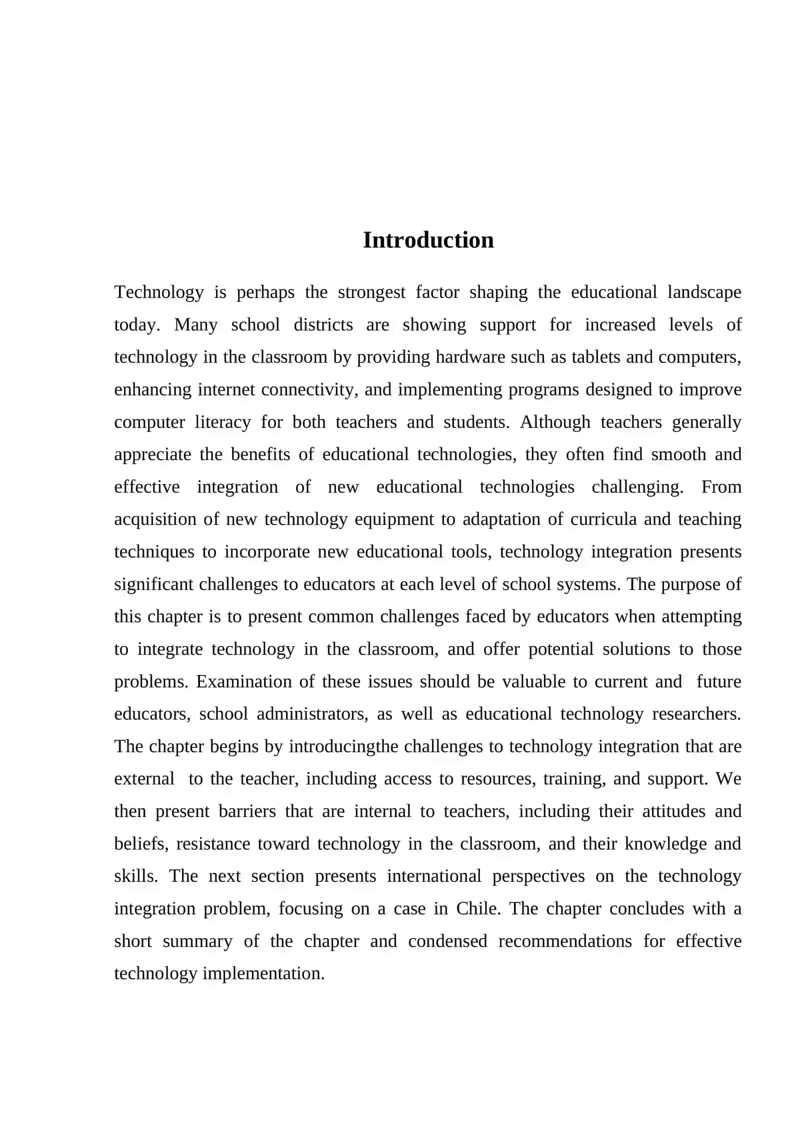 Course Work: The Problems of Usage High Technologies in Classroom 3