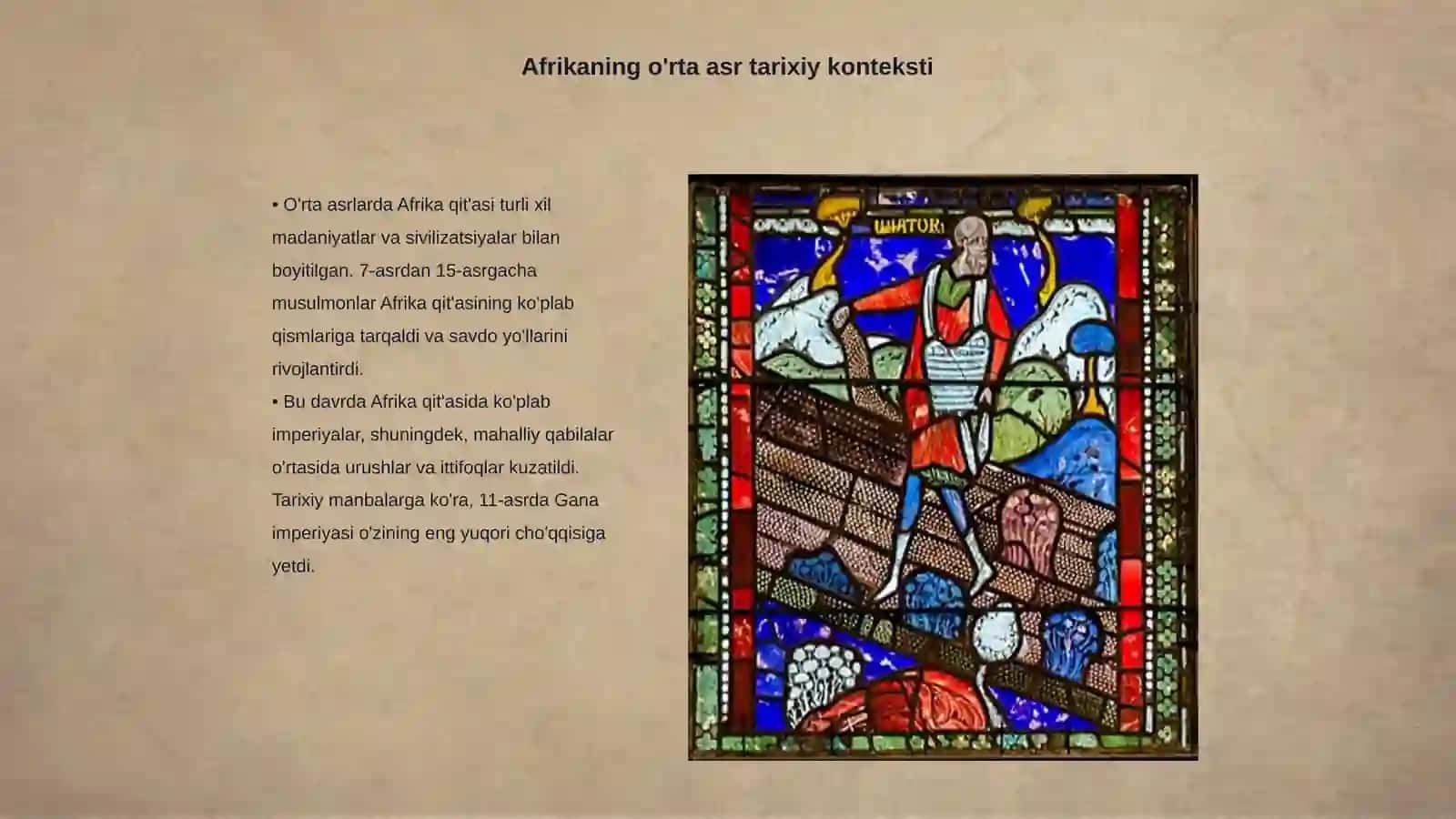 O'rta asrlarda Afrika Tarixi 3