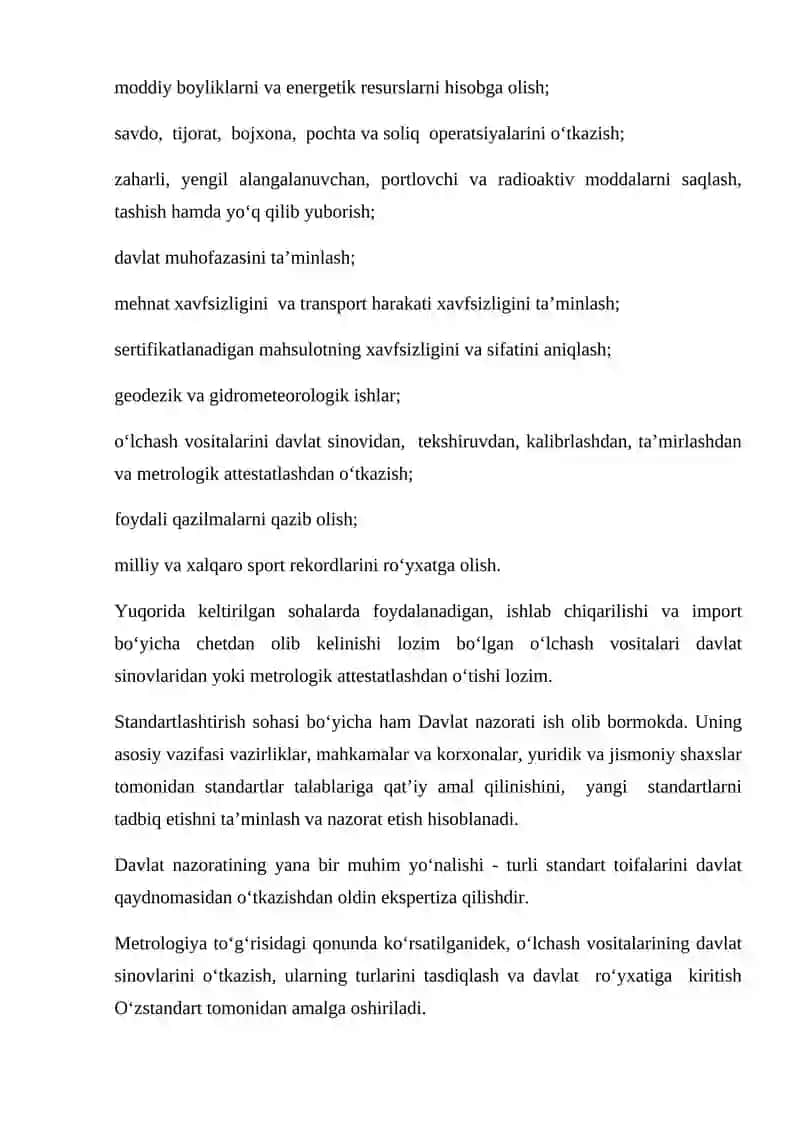 Standartlashtirish bo‘yicha Davlat nazorati 3