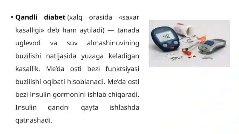 Qandli Diabet. 3