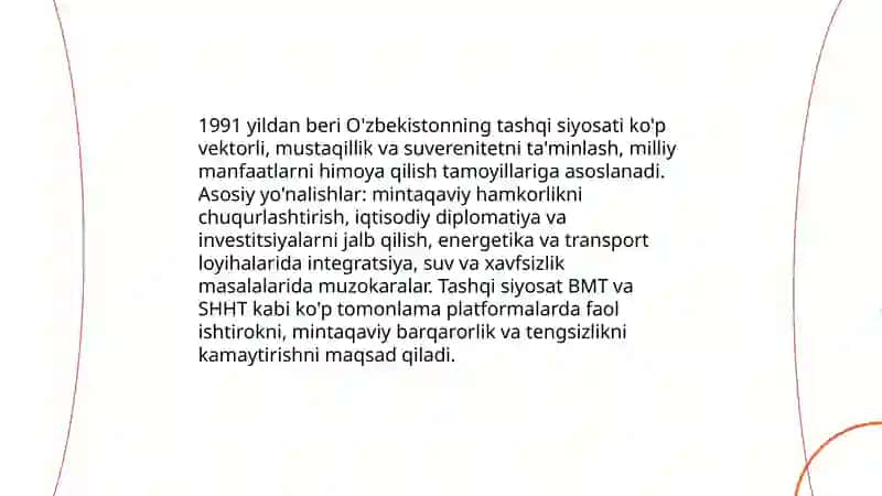O'zbekiston va jahon hamjamiyati 3