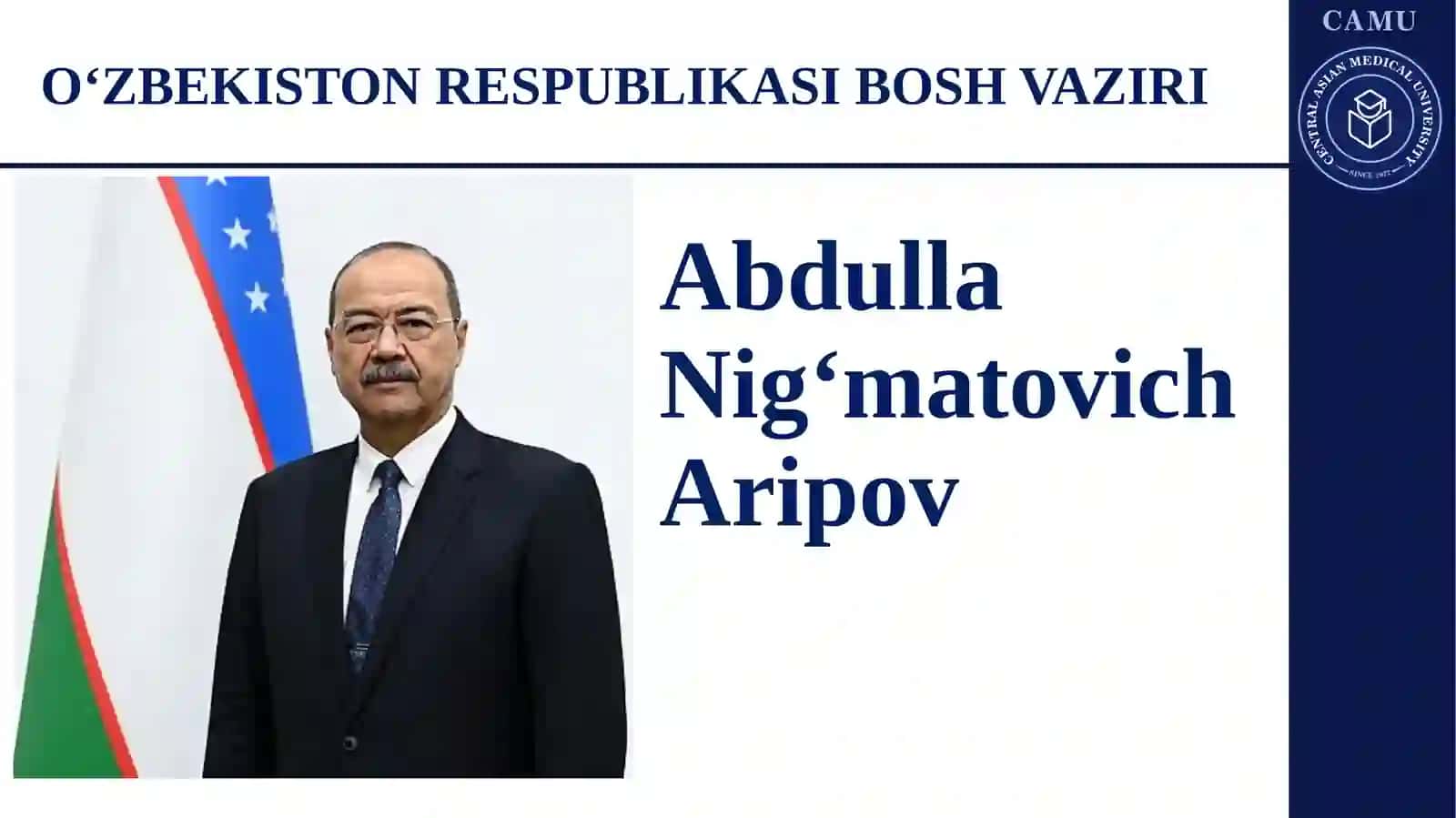 O‘ZBEKISTON RESPUBLIKASINING PREZIDENTI 3