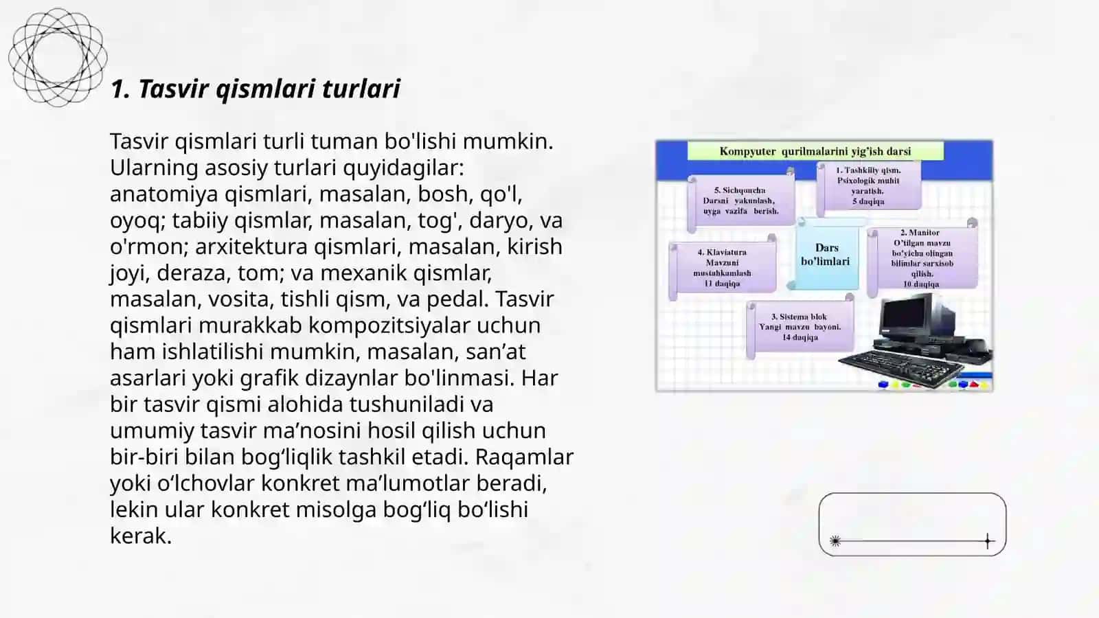 Tasvir qismlari 3