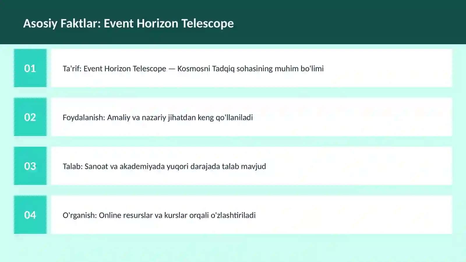 Event Horizon Telescope 3