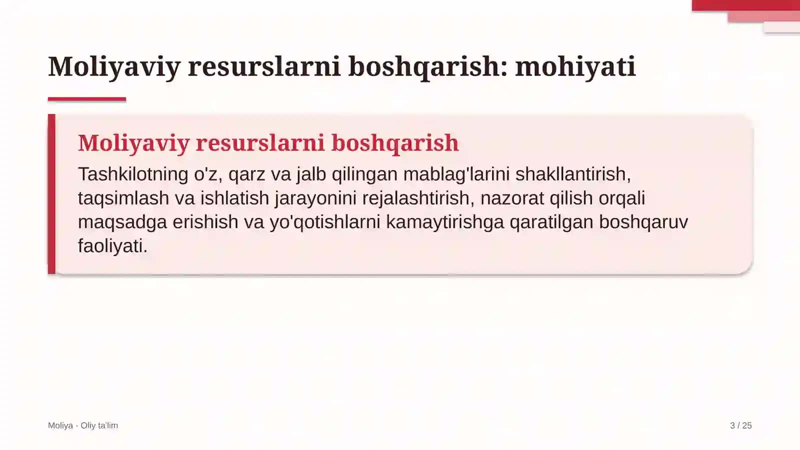 pedagogika oliy ta'lim muassasalarida moliyaviy resurslarni boshqarish 9369 3