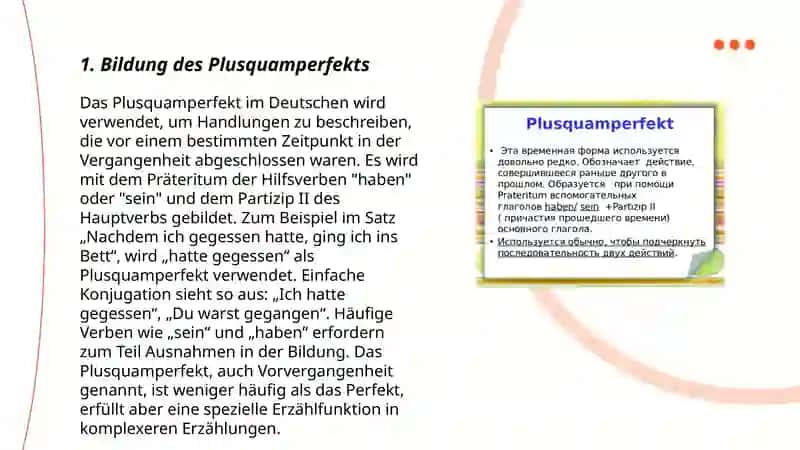Plusquamperfekt 3
