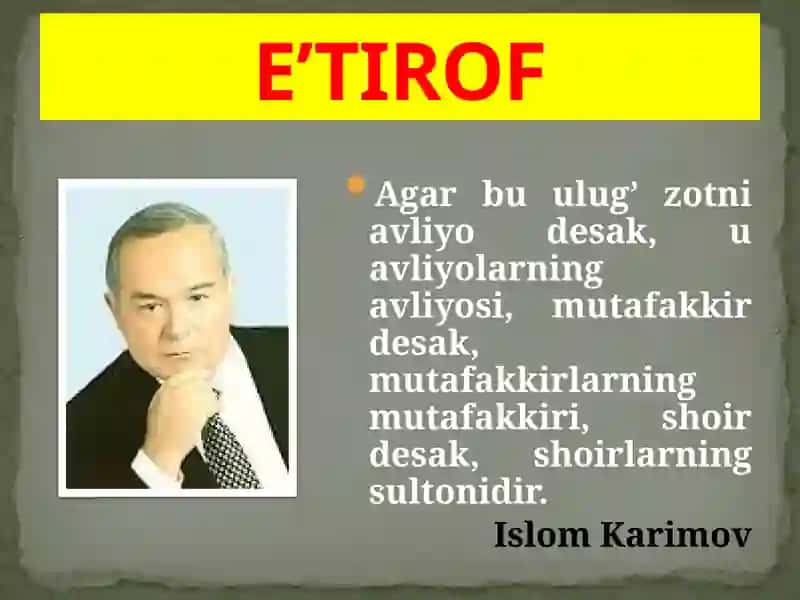 Alisher Navoiy 3