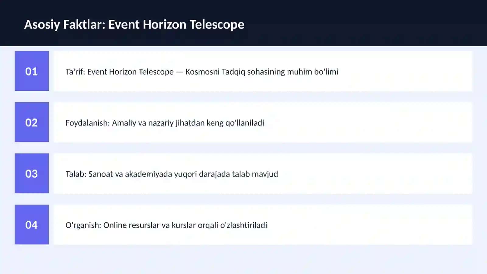 Event Horizon Telescope 3