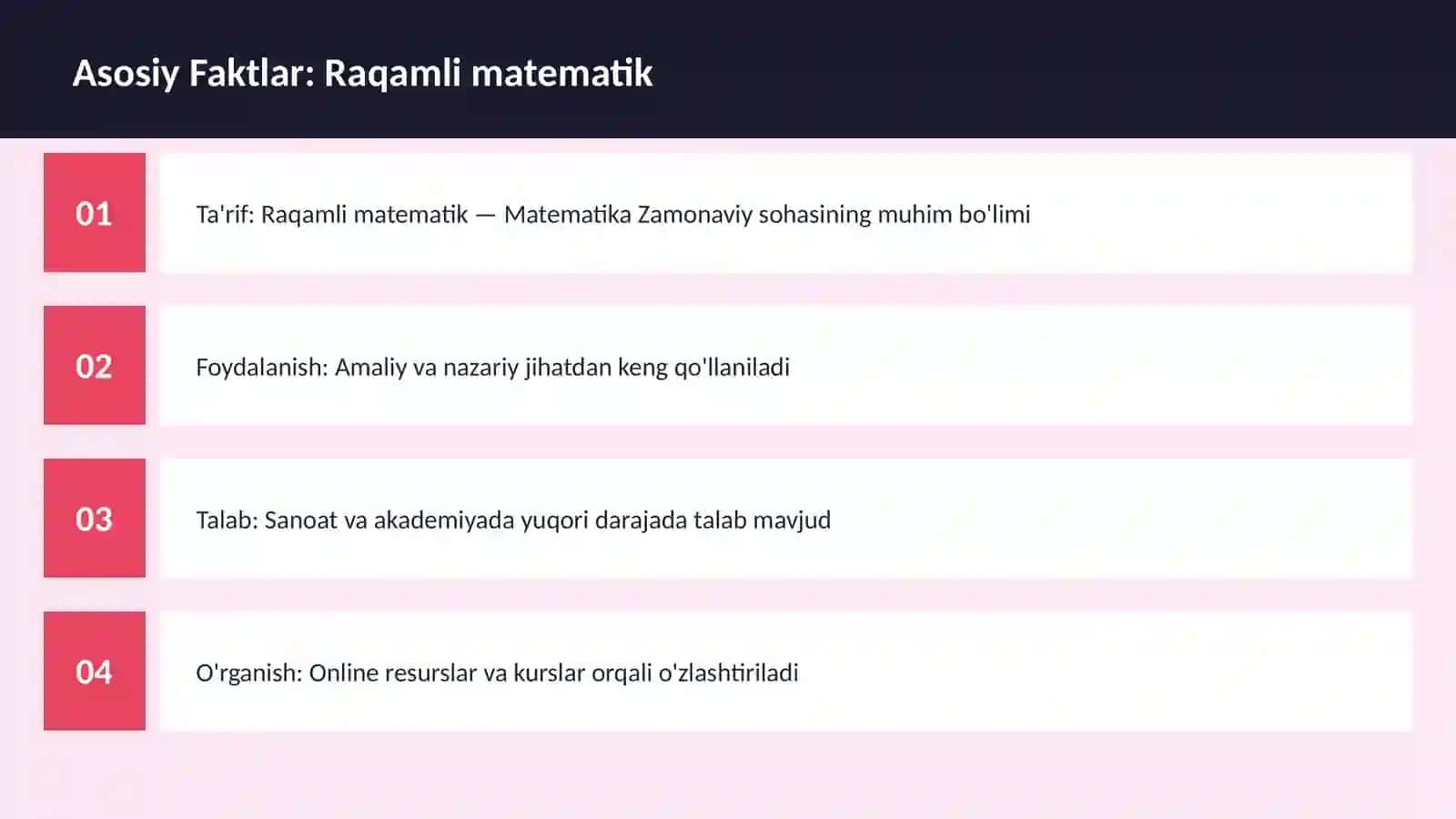 Raqamli matematik 3
