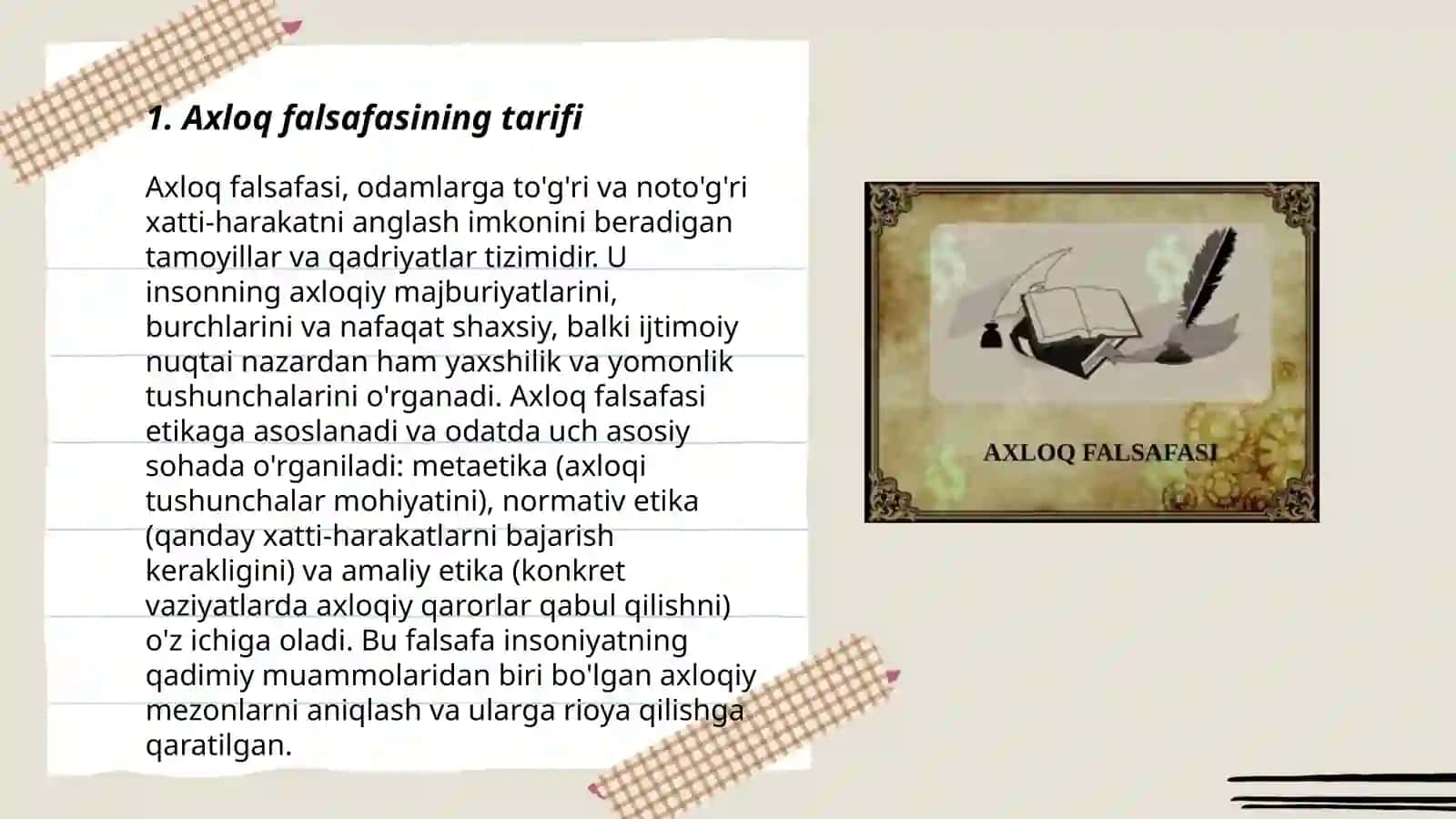 Axloq falsafasi 3