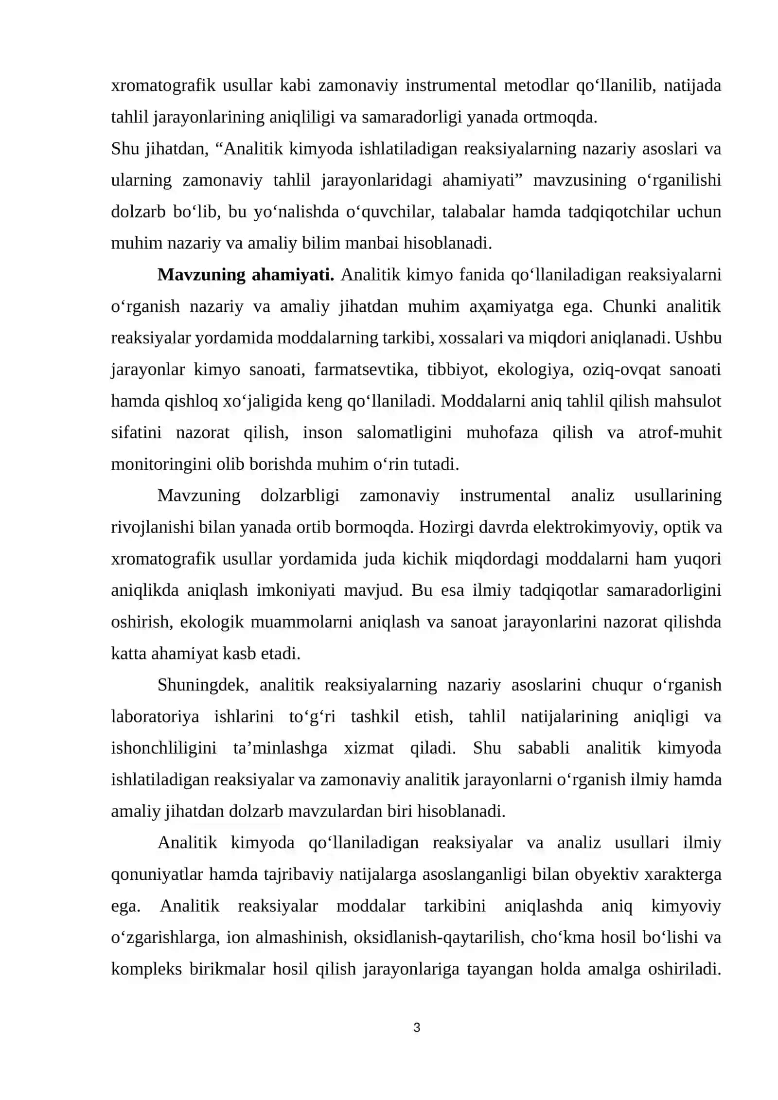 Analitik kimyo 3