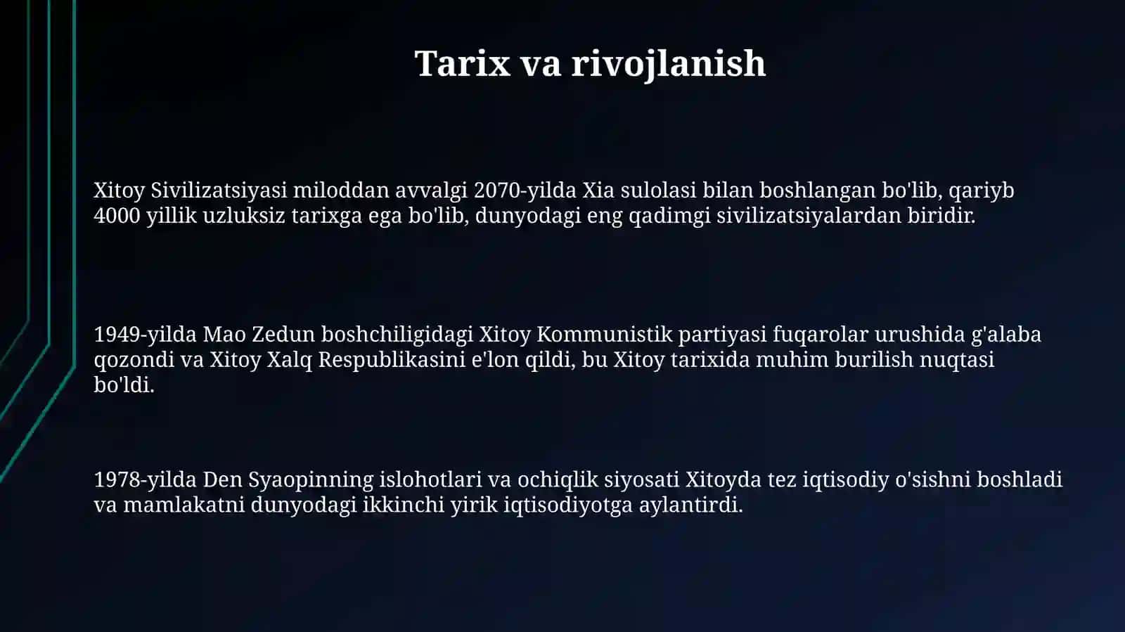 Xitoy 3