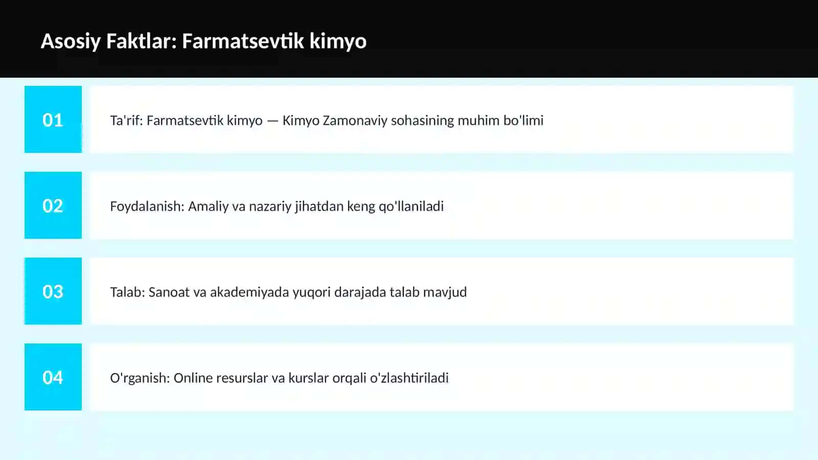 Farmatsevtik kimyo 3