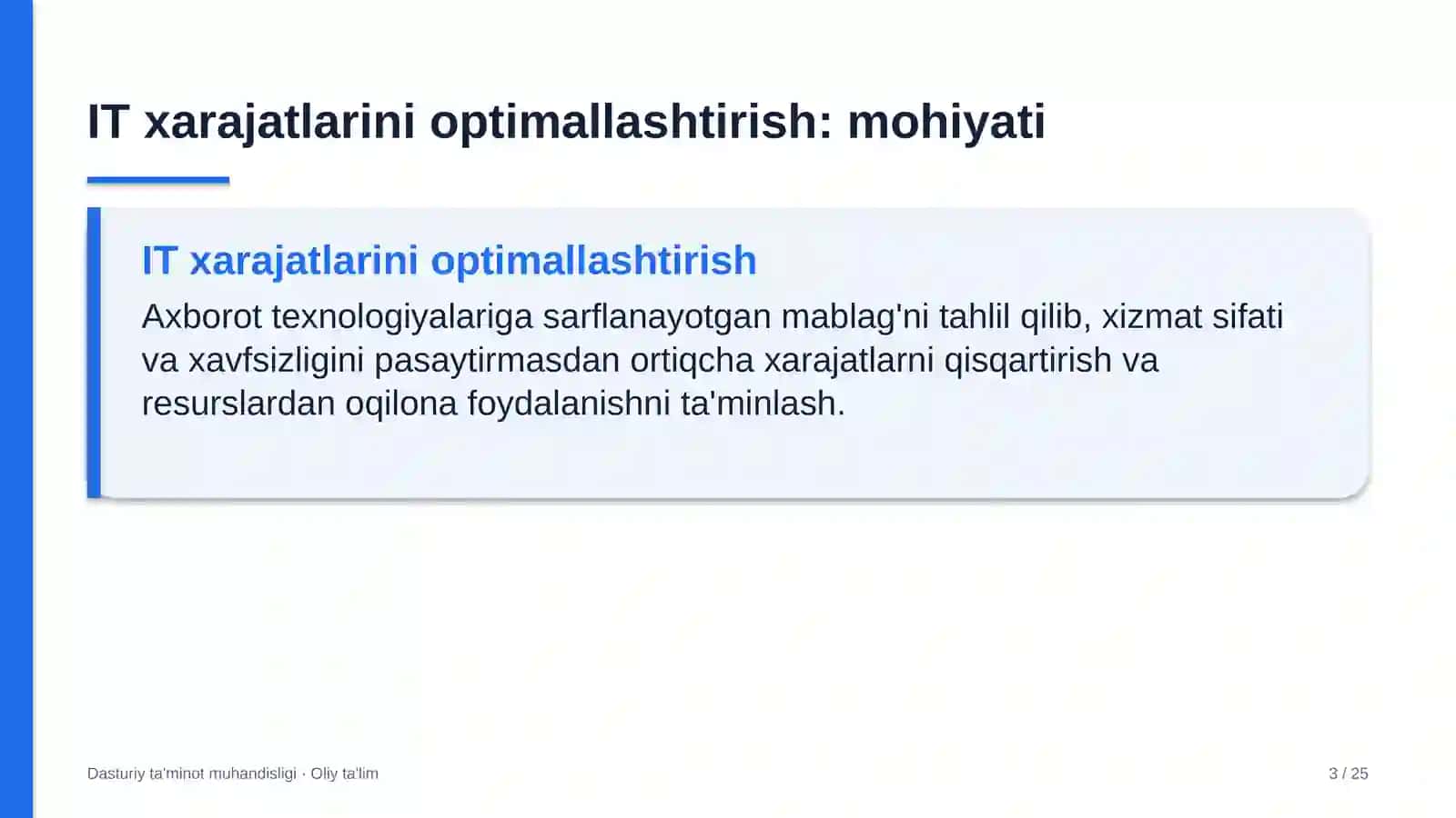 Chorvachilik xo'jaliklarida IT xarajatlarini optimallashtirish 3