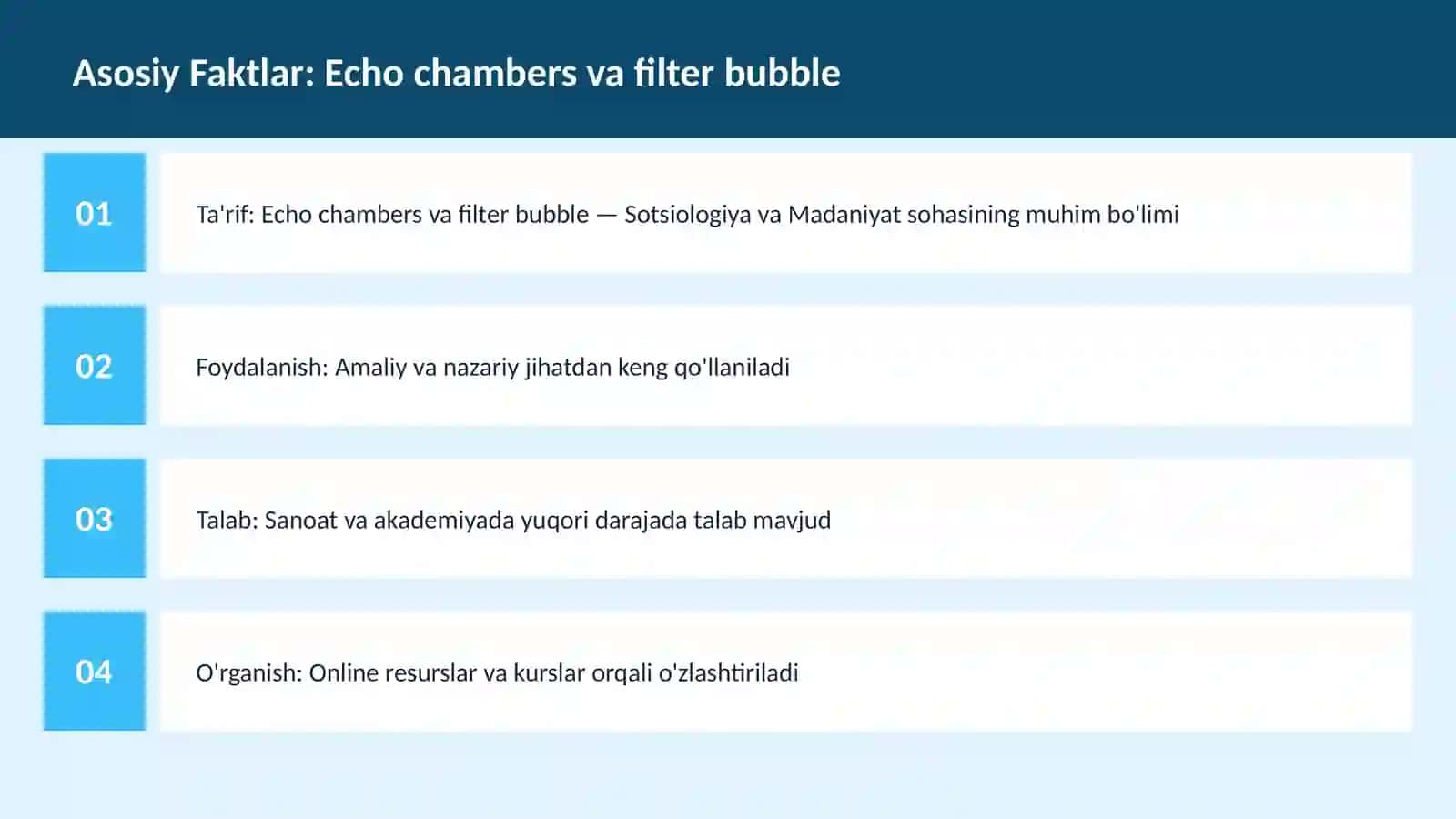 Echo chambers va filter bubble 3