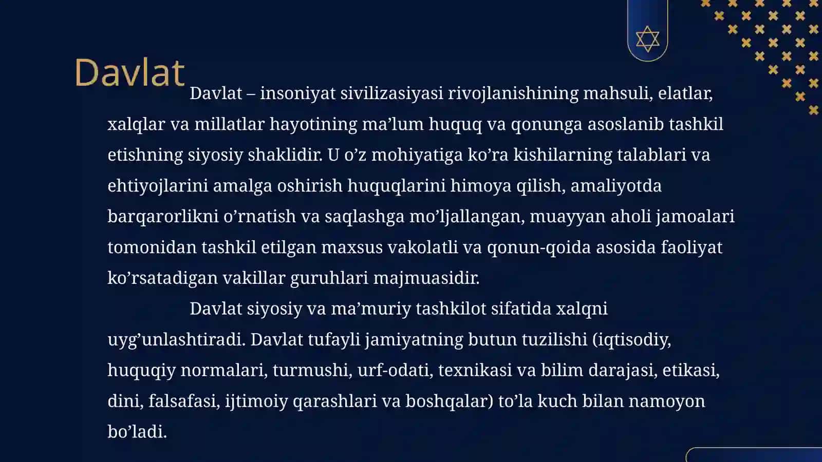 O’zbek davlatchiligining tarixiy bosqichlari 3
