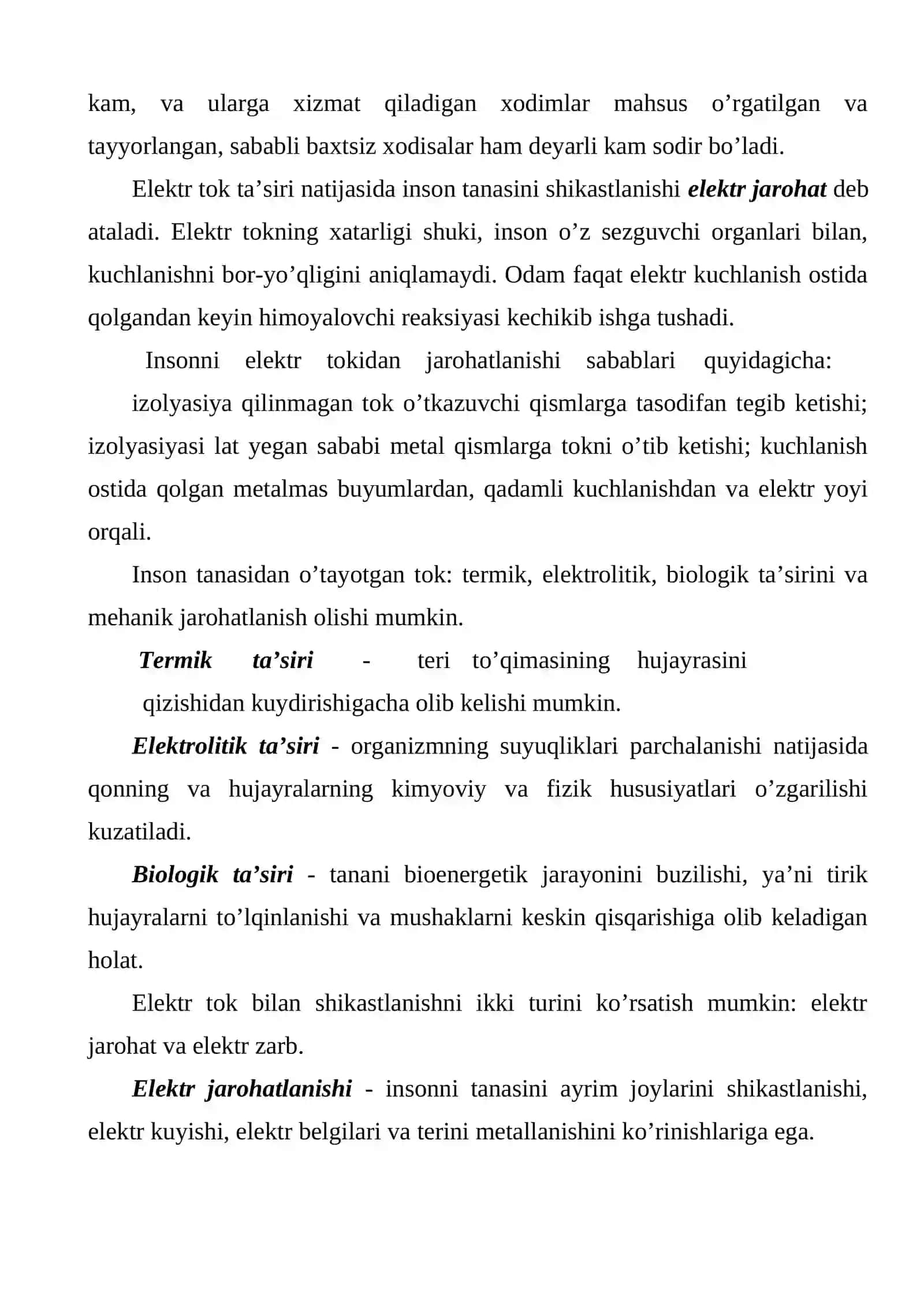Elektr xavfsizligi 3