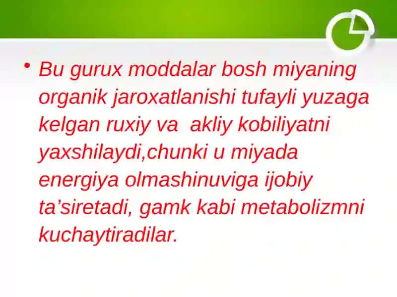 PSIXOSTIMULYATORLAR. NOOTROP VOSITALAR 3