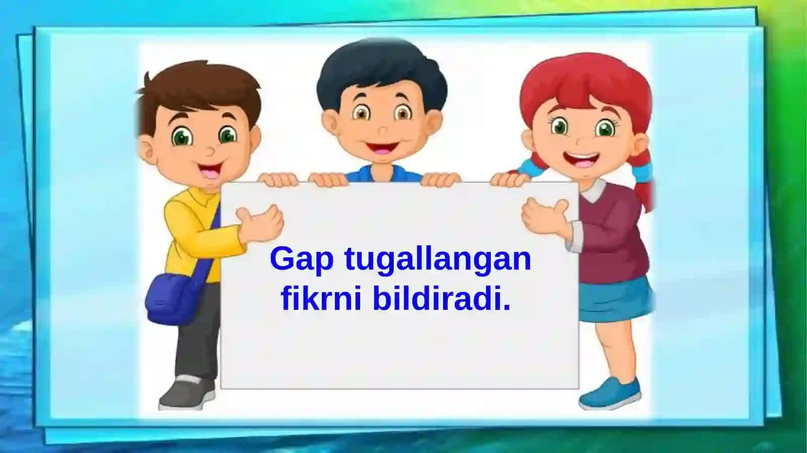 Onatili 3-sinf 3