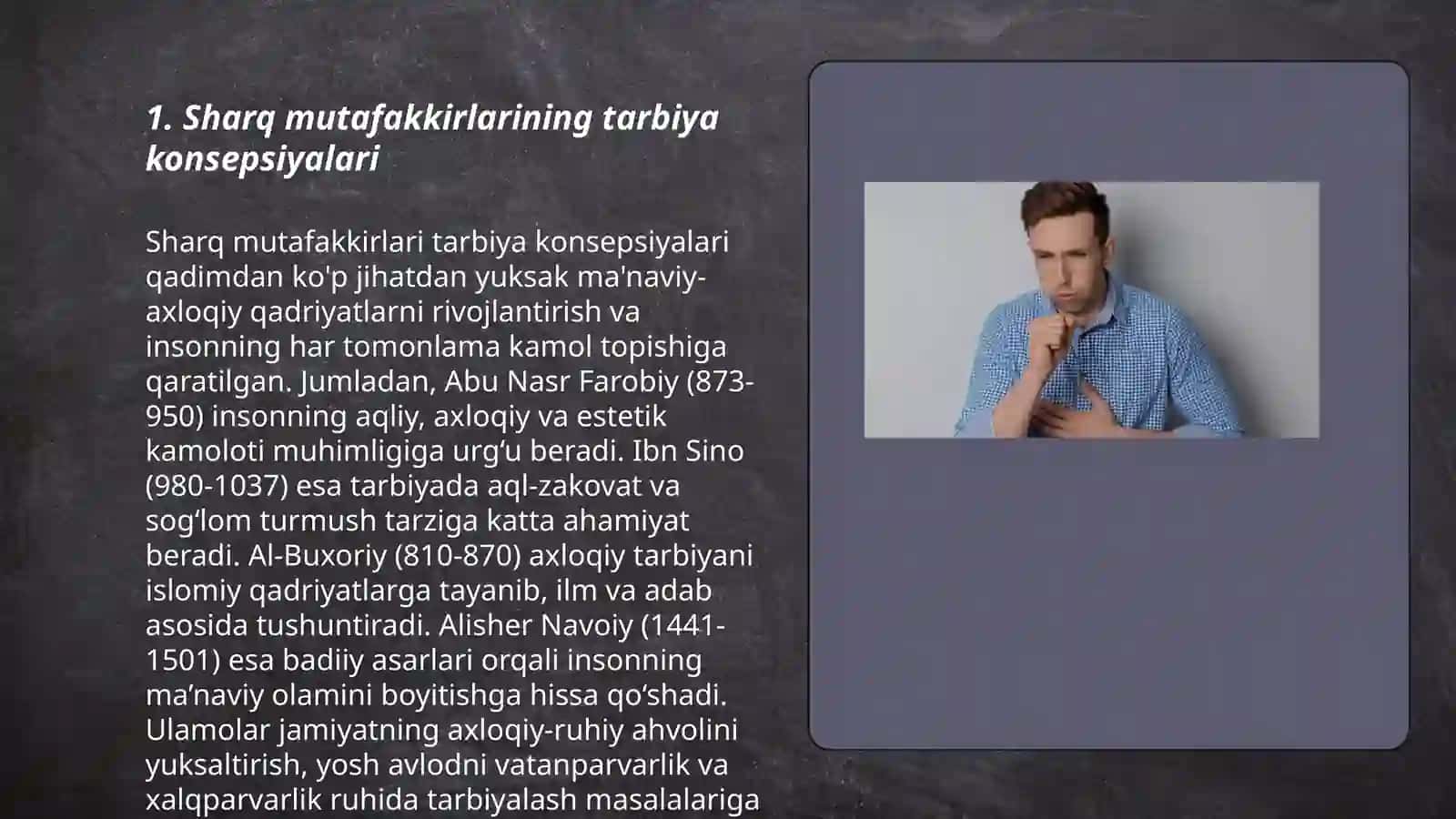 Sharq va Gʻarb mutafakkirlarining yosh avlodni tarbiyalashga oid qarashlari 3