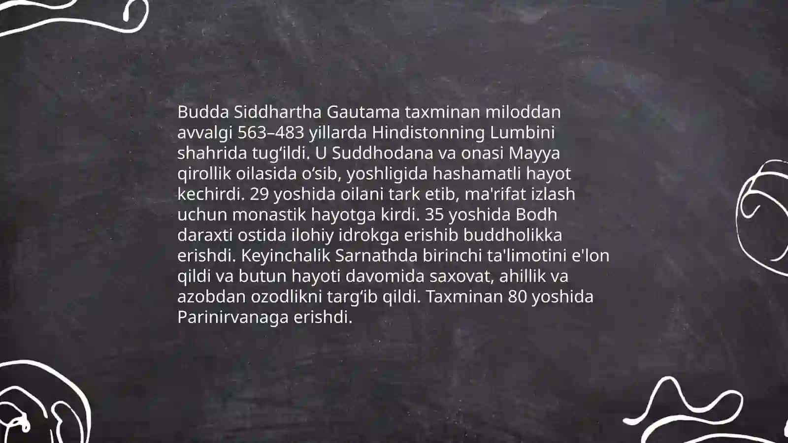 Buddizm dini tarixi va asosiy g'oyalari 3