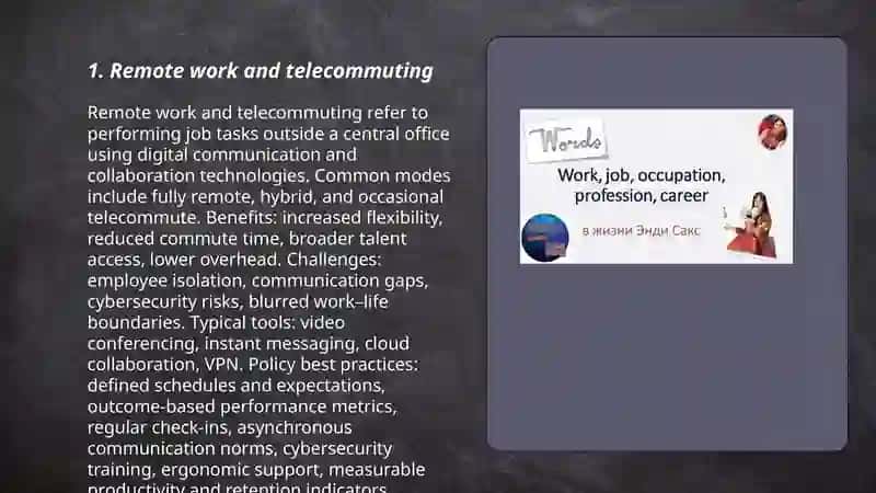 Remote work and telecommuting 3