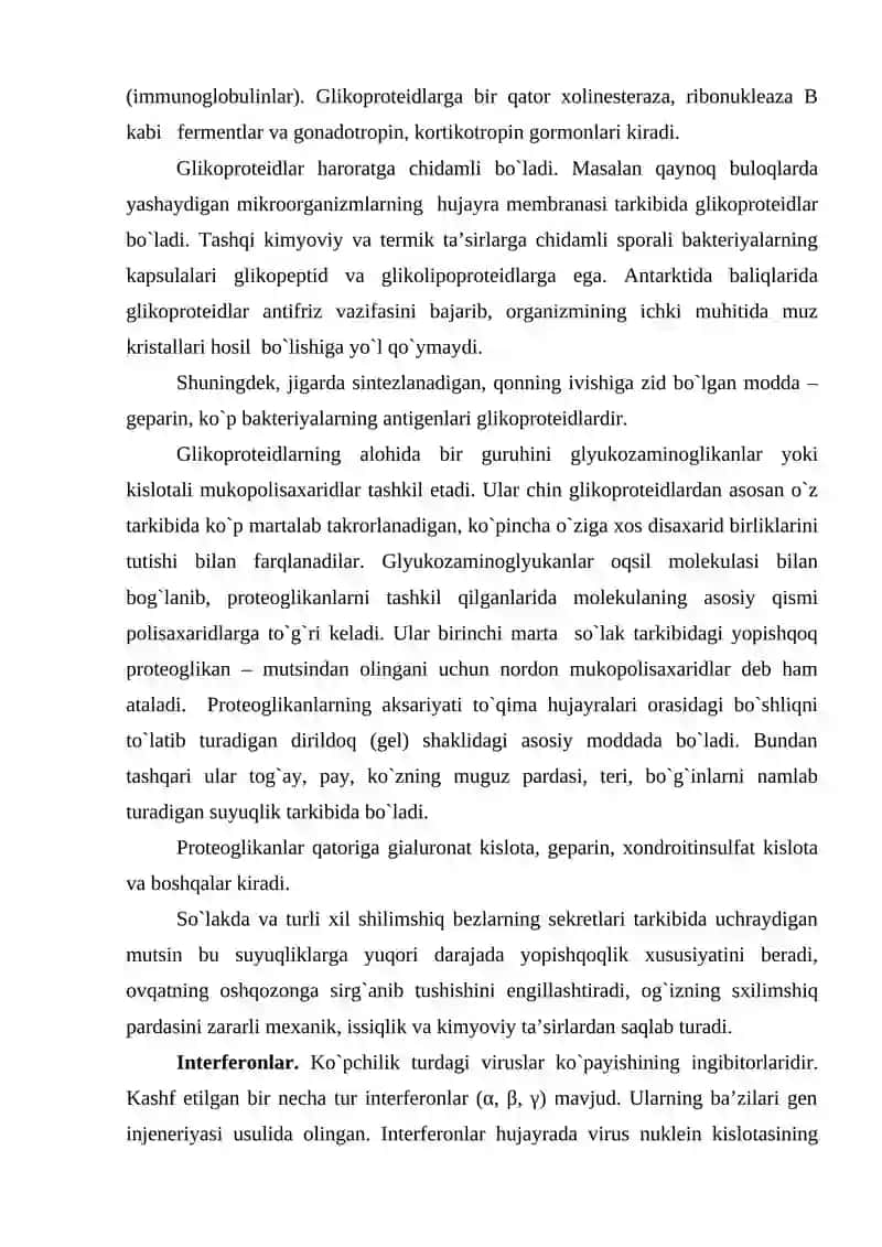 Murakkab oqsillar 3