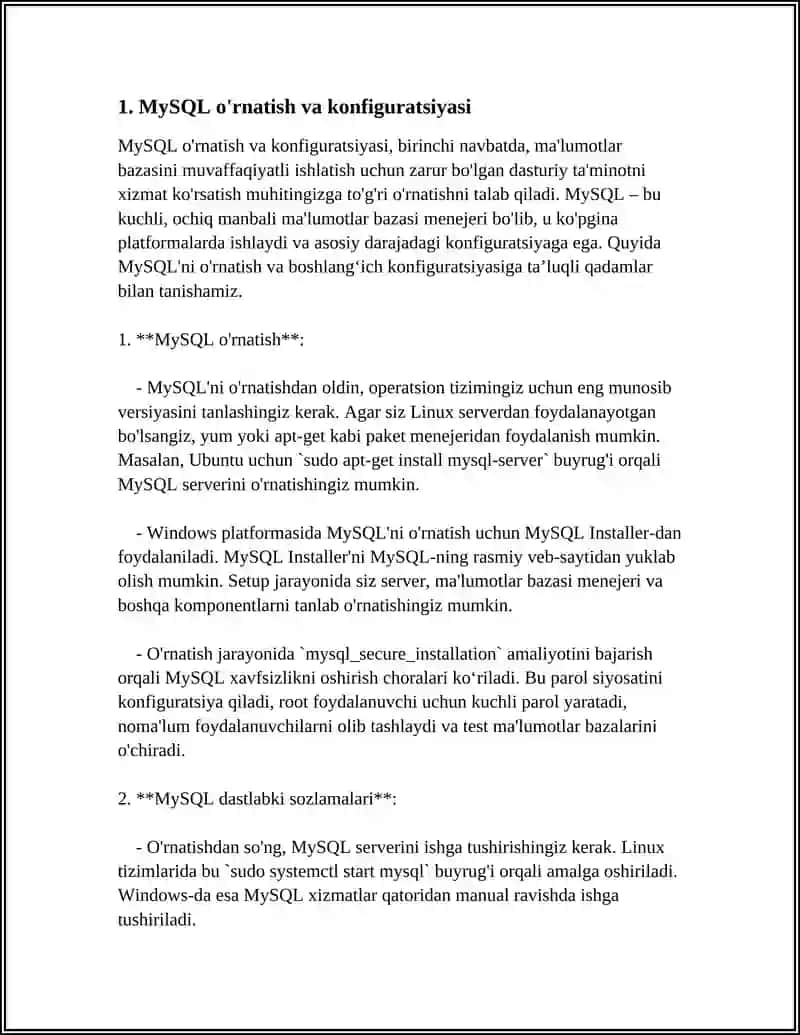 MYSQL 3