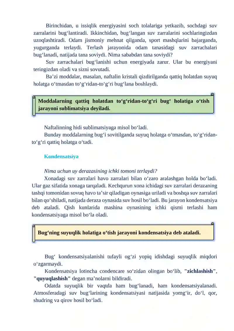 Bug‘lanish, qaynash va kondensatsiya_5E 3