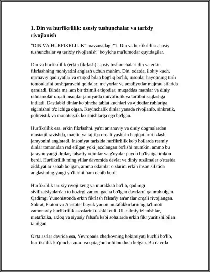 DIN VA HURFIKRLILIK 3