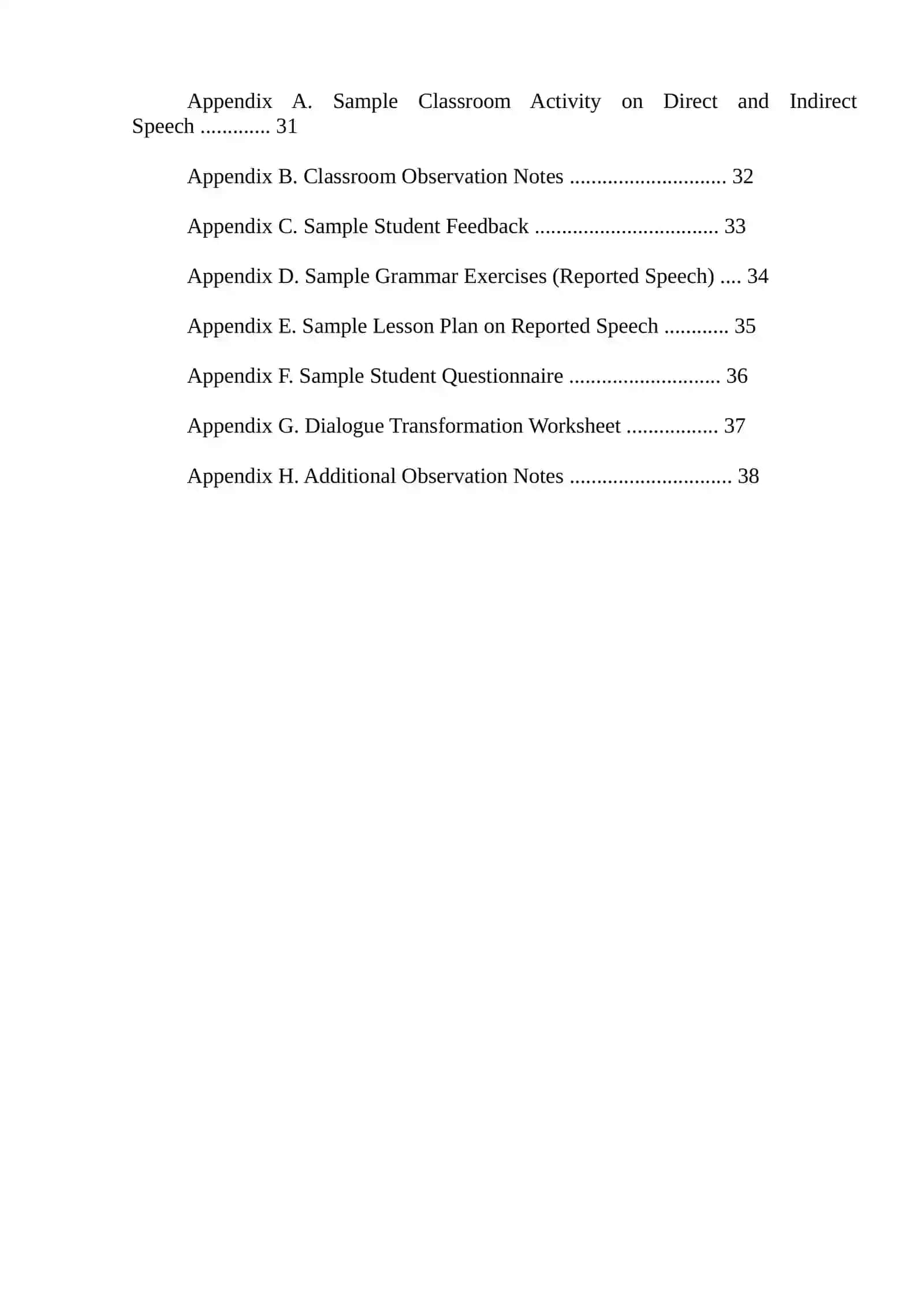 Methods of Teaching English - Coursework 3