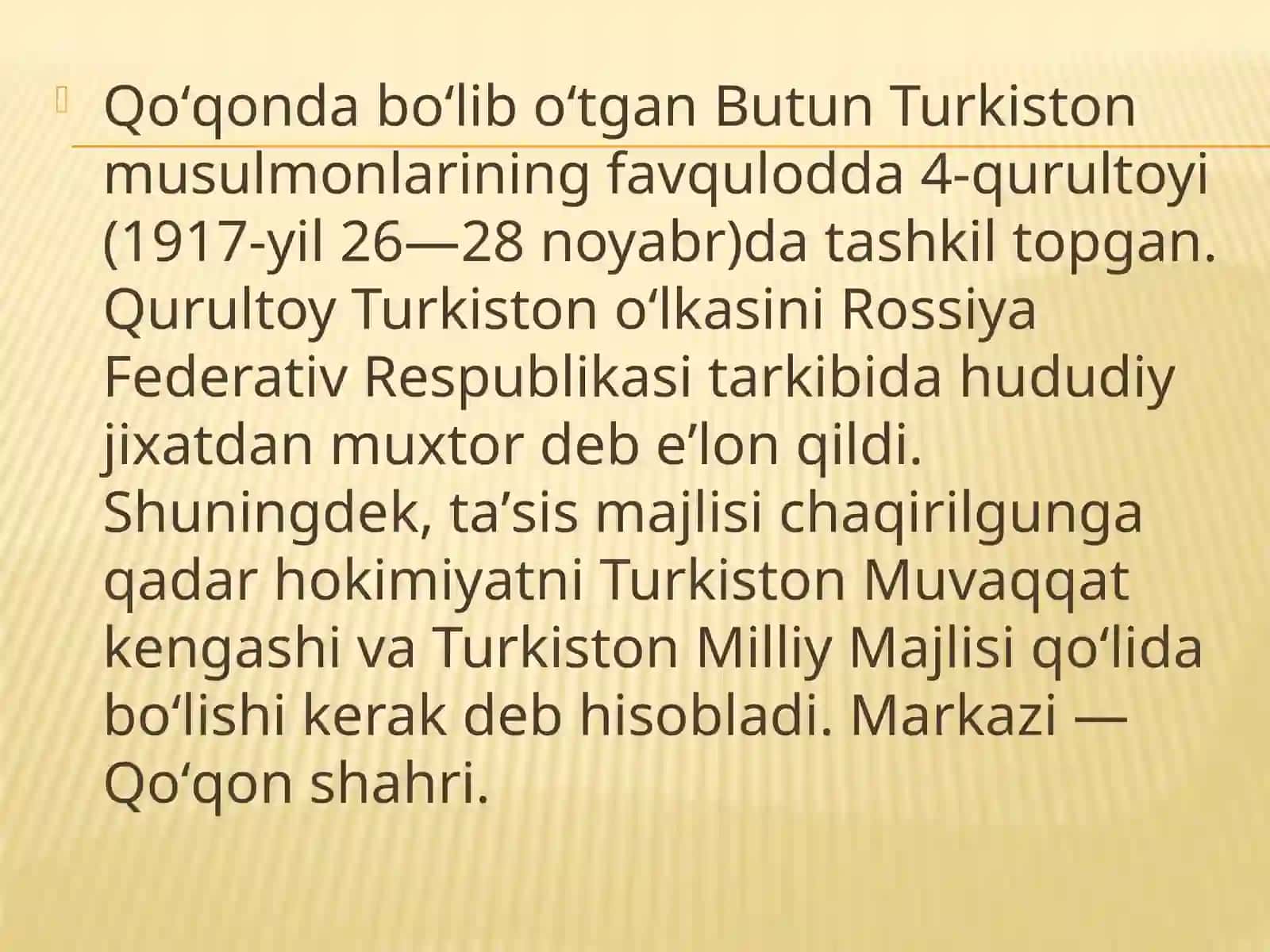 Turkiston muhtoryati 3