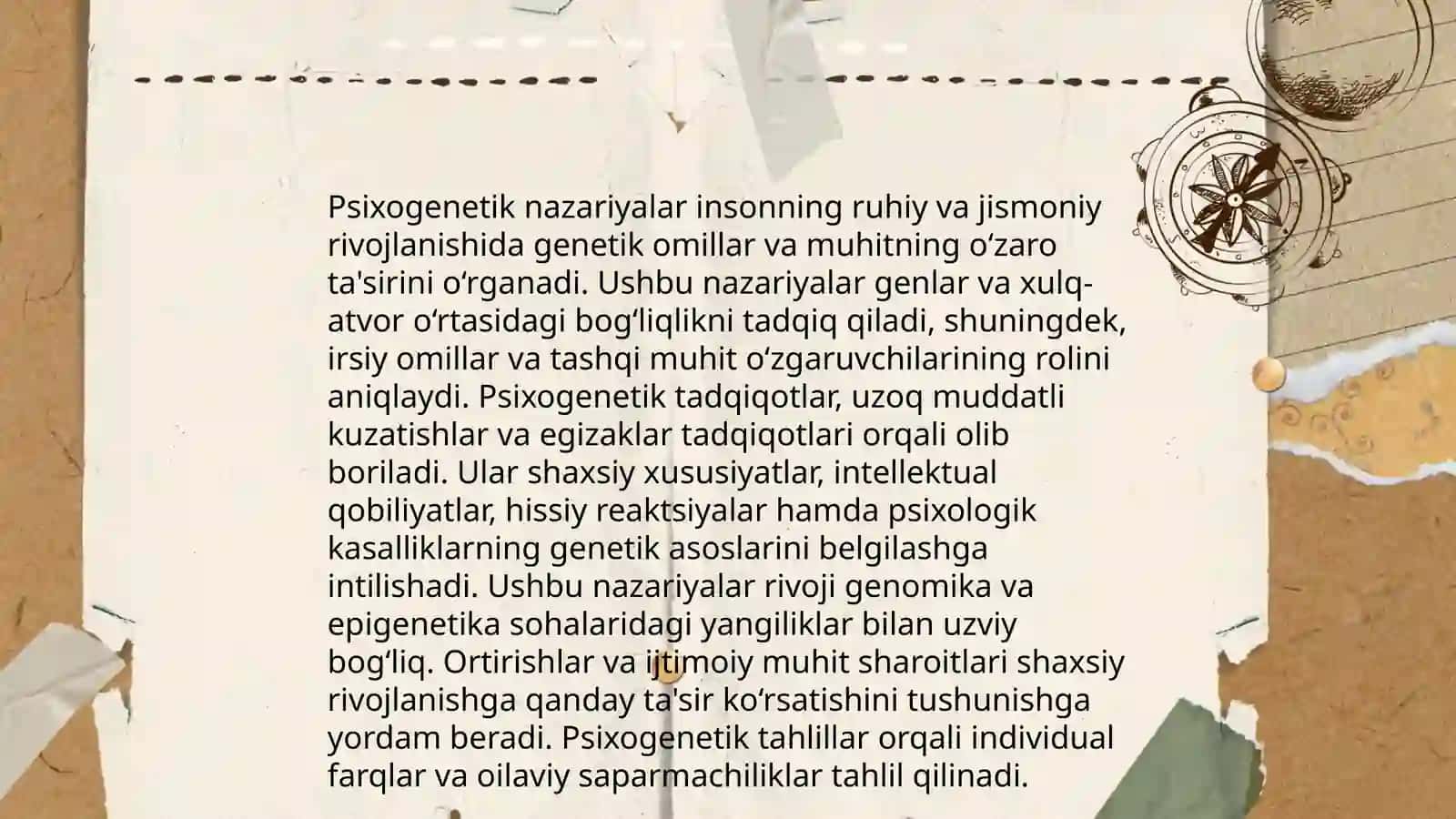 Psixogenetik tadqiqotlar 3