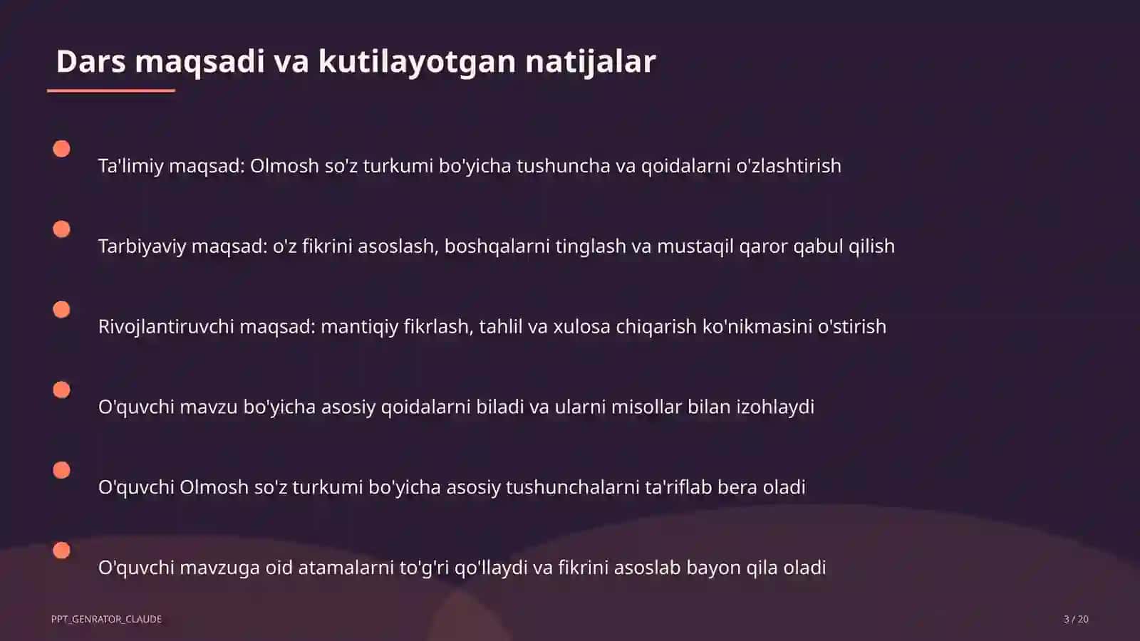 Olmosh so'z turkumi (4-sinf) 3