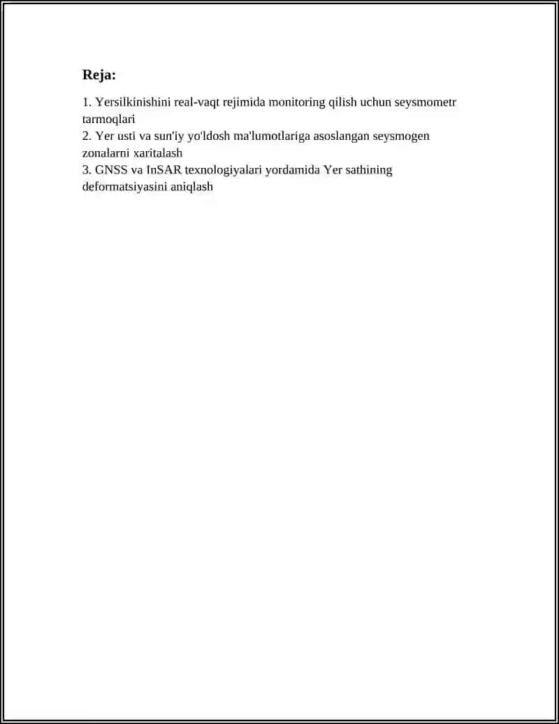 Disaster Monitoring Systems 3