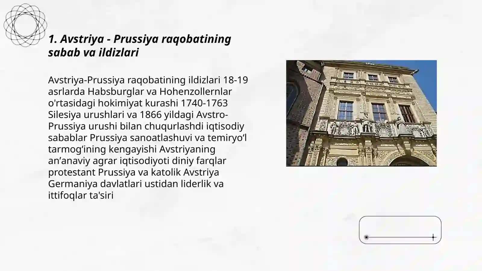Avstriya - Prussiya raqobati 3