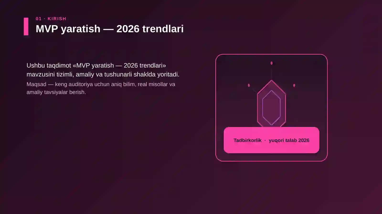 MVP yaratish — 2026 trendlari 3