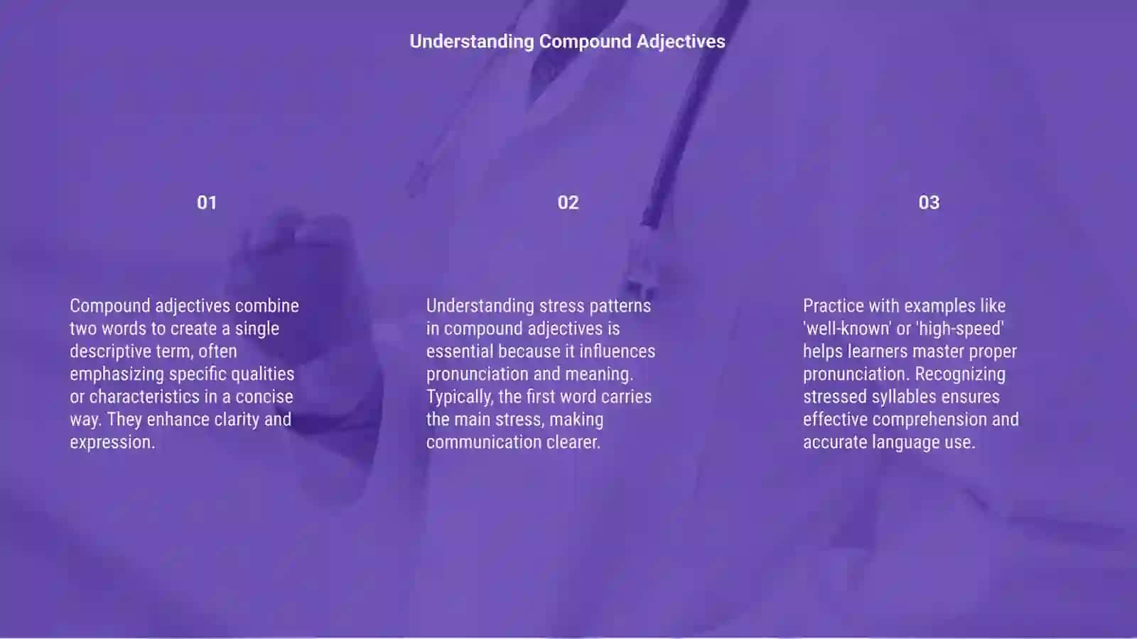 Mavzu: Stress in compound adjectives 3