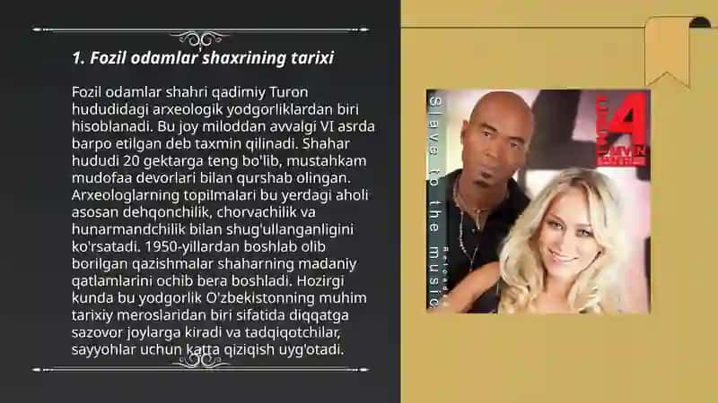 Fozil odamlar shaxri 3