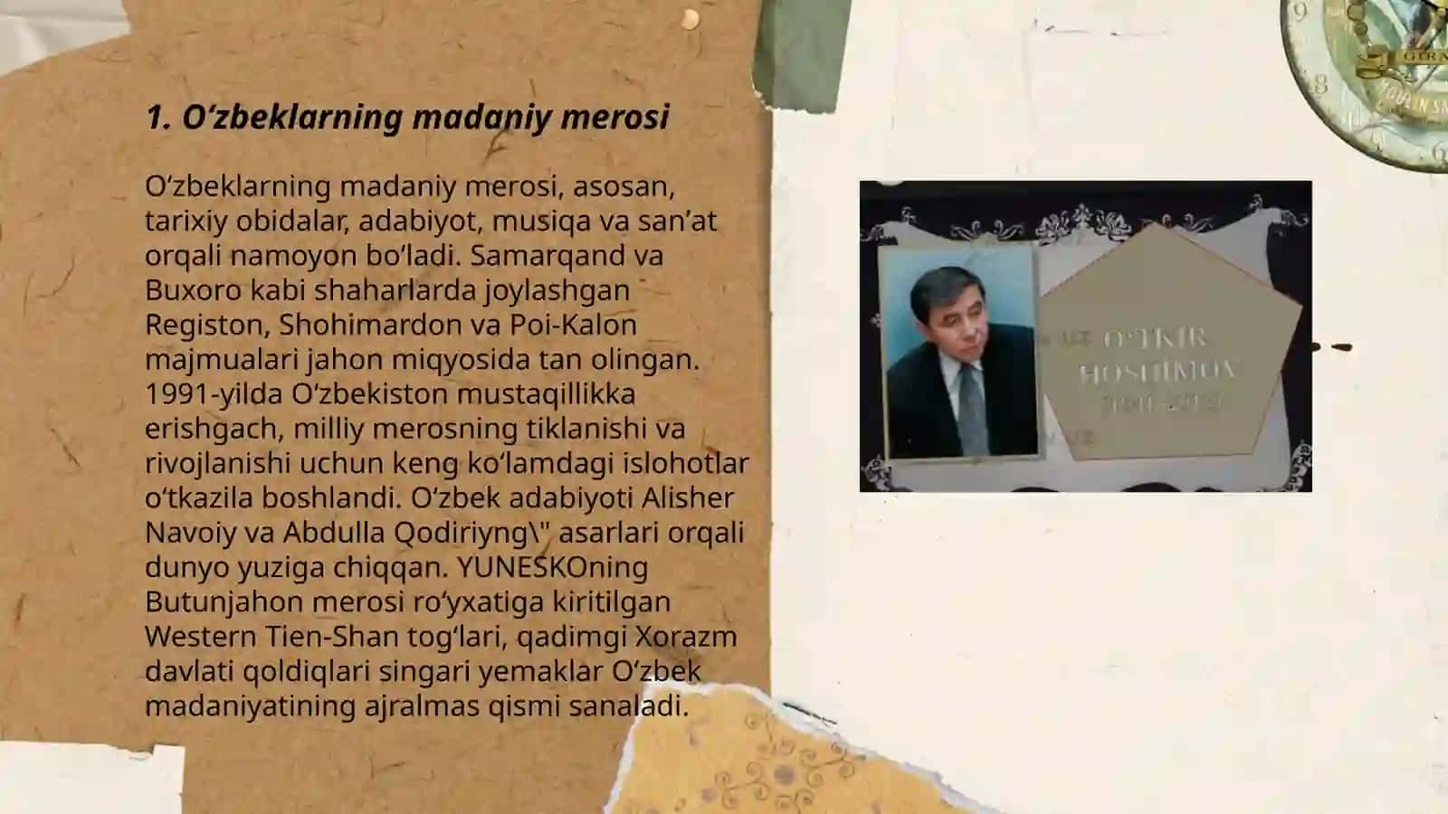 Oʻzbeklarning madaniy merosi 3