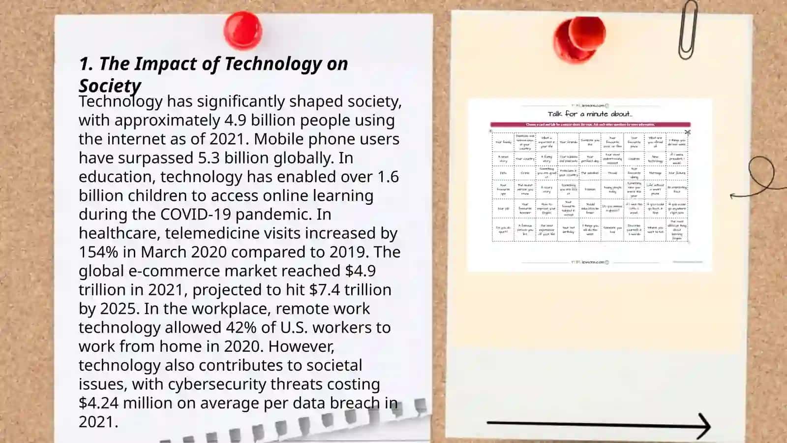 Speaking activity 3