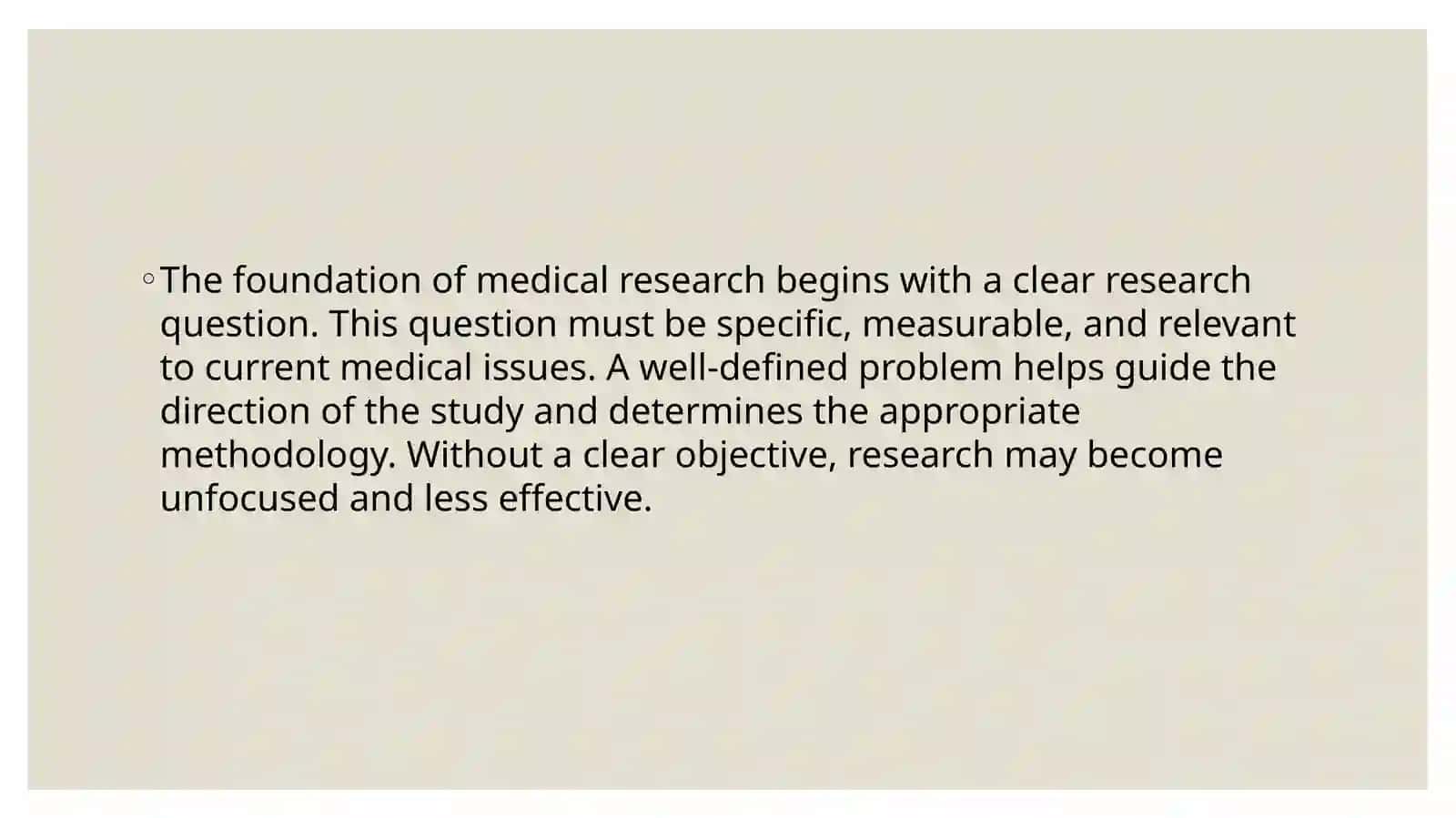 Conducting researb in medicine 3