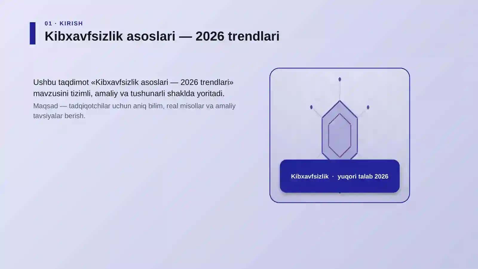 Kibxavfsizlik asoslari — 2026 trendlari 3
