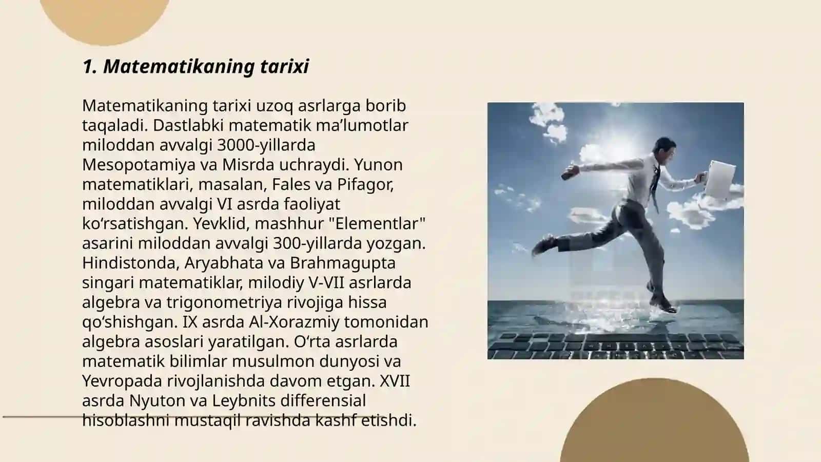 Matematikaning tarixi 3